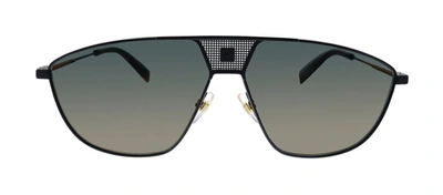 Shop Givenchy Gv 7163/s Jo 0807 Shield Sunglasses In Gold