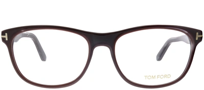 Shop Tom Ford Ft 5431 Square Eyeglasses In Clear