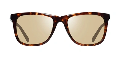 Revo Re 1164 02 Ch Cove Js Square Polarized Sunglasses In Champagne