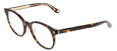 Shop Givenchy Gv 0055/f Round Eyeglasses In Clear