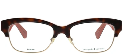Shop Kate Spade Shantal Square Eyeglasses In Clear