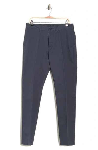 Shop 14th & Union Wallin Regular Fit Non-iron Pants In Navy India Ink