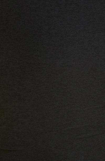 Beyond Yoga Caught In The Midi High-waist Space-dye Leggings In Darkest Night