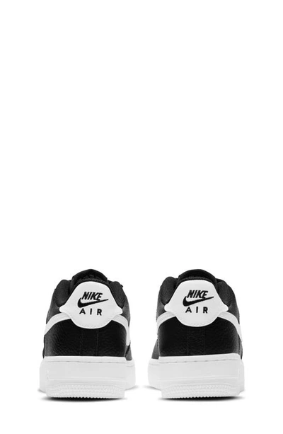 Shop Nike Kids' Air Force 1 Sneaker In Black/ White