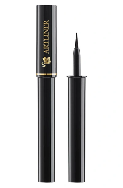 Shop Lancôme Artliner Precision Point Liquid Eyeliner In 01 Black Satin