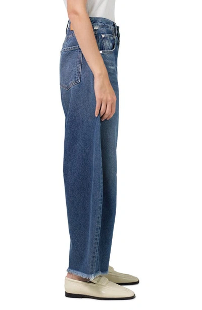 Citizen Of Humanity Horseshoe High Waist Nonstretch Jeans In Magnolia