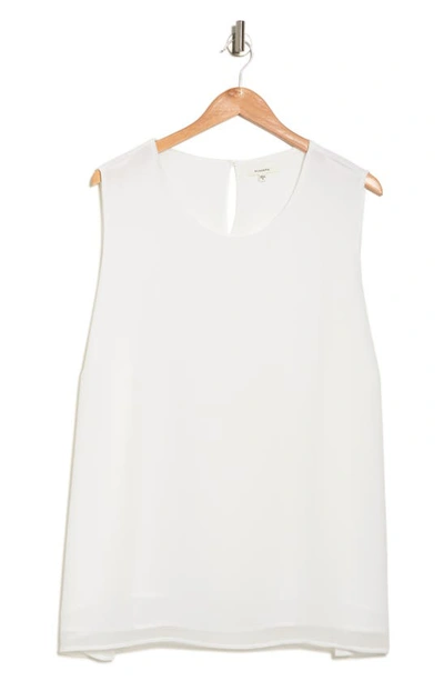 Shop Pleione Double Layer Tank In Ivory