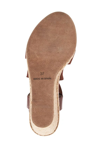 Shop Andre Assous Dalmira Wedge Sandal In Brown