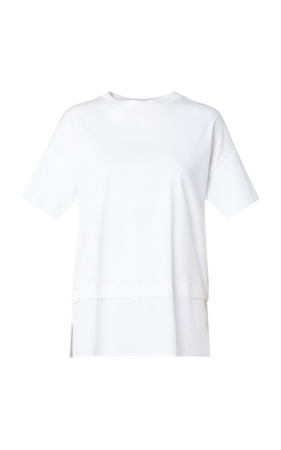 Akris Women's Cotton T-shirt In White