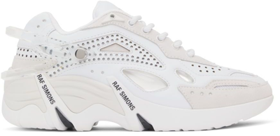 Shop Raf Simons White Cylon-21 Sneakers In 0061 White