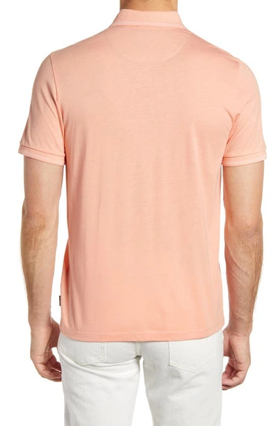 Shop Ted Baker Tortila Slim Fit Tipped Pocket Polo In Pink