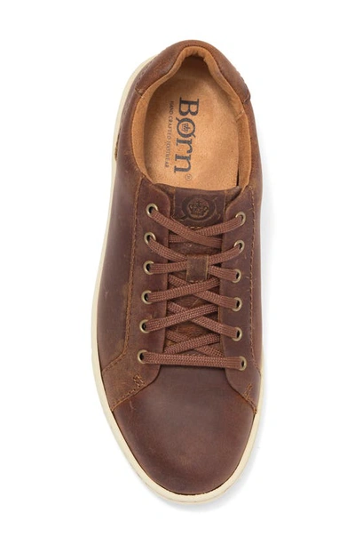 Brn Born Ashram Ii Lace-up Sneaker In Rust Natural