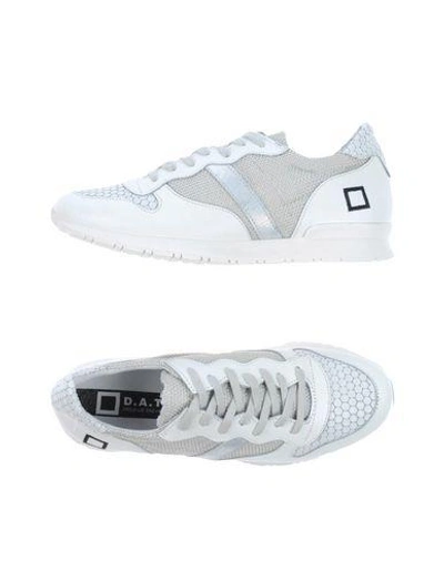 Shop Date Sneakers In White