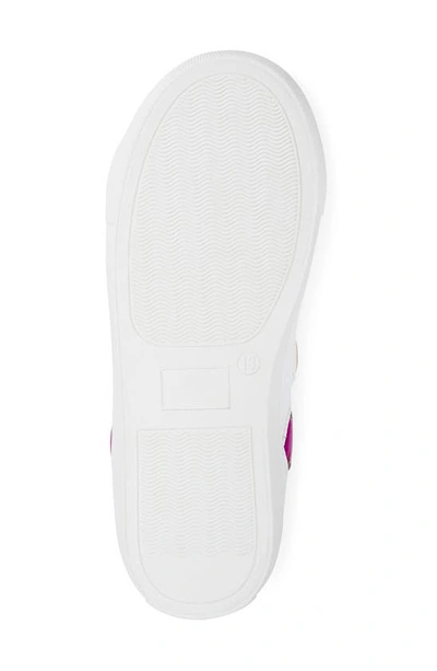 Kurt Geiger Mult/other Mini Lane Love Heart-appliqué Leather Low-top Trainers 7-10 Years Eur 34 / 2 Uk In White