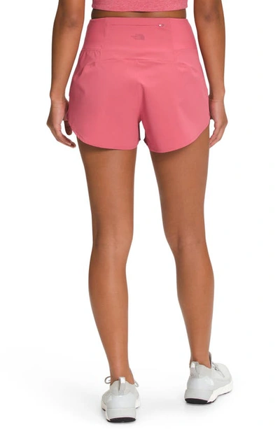 Shop The North Face Arque Shorts In Slate Rose
