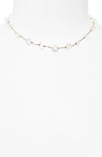 Shop Petit Moments Madison Necklace In Gold
