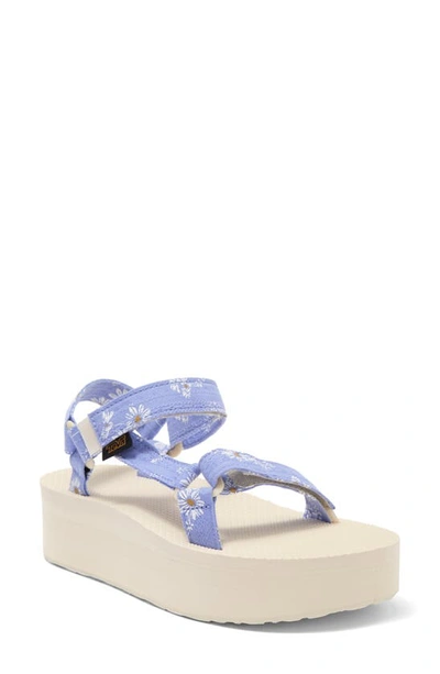 Teva Flatform Universal Gloriosa Sandal In Lavender | ModeSens