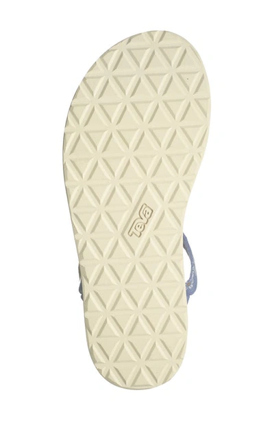 Shop Teva Gloriosa Universal Flatform Sandal In Periwinkle