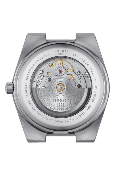 Tissot T137.410.11.051.00 Prx Stainless Steel Quartz Watch In Green