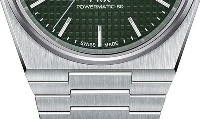 Shop Tissot Prx Auto Powermatic 80 Bracelet Watch, 40mm In Green