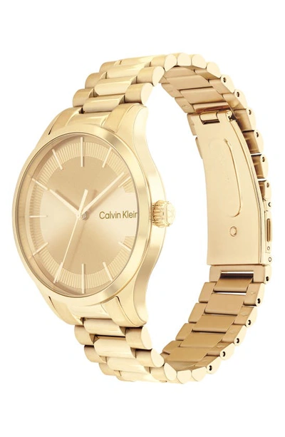 Shop Calvin Klein Bracelet Watch, 40mm In Gold