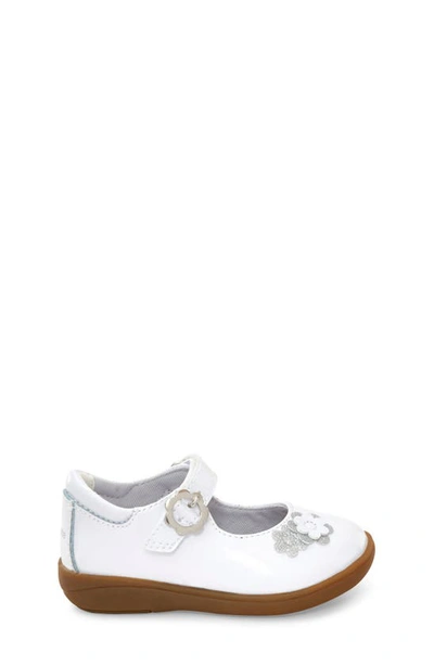 Shop Stride Rite Holly Mary Jane In White Patent