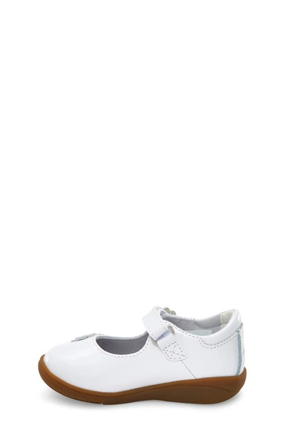Stride Rite Holly Mary Jane In White Patent