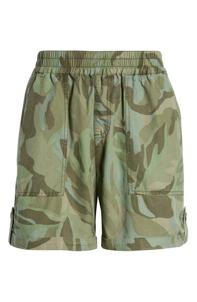 Shop Sanctuary Trailblazer Shorts In Palm Camo