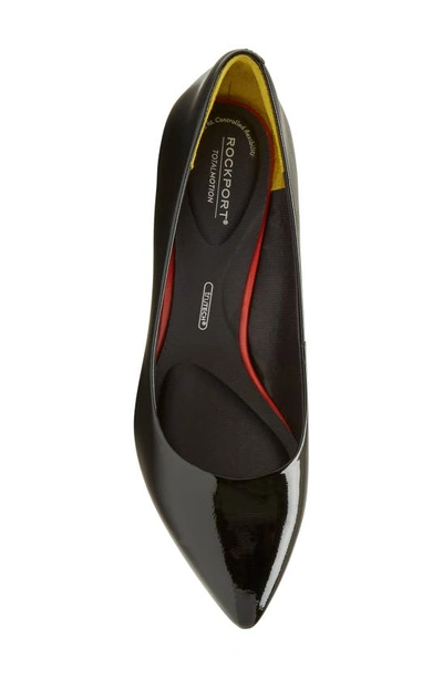 Shop Rockport Sheehan Pump In Black Patent Leather