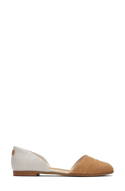 Shop Toms Jutti D'orsay Flat In Brown