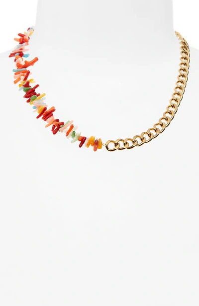 Shop Petit Moments Attica Necklace In Pebbles