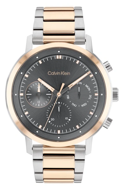 Shop Calvin Klein Bracelet Watch, 44mm In Grey