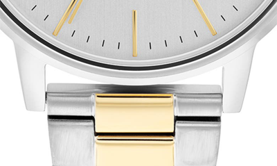 Shop Calvin Klein Bracelet Watch, 43mm In Silver White