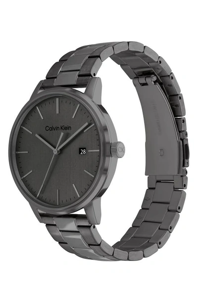 Shop Calvin Klein Bracelet Watch, 43mm In Grey