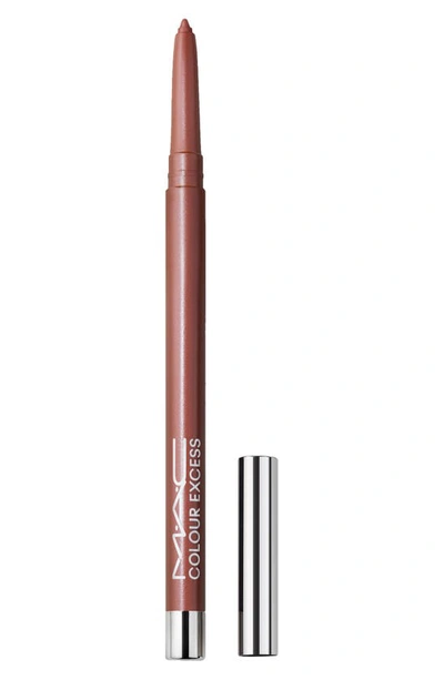 Shop Mac Cosmetics M·a·c Colour Excess Gel Pencil Eye Liner In Nudge Nudge Ink Ink