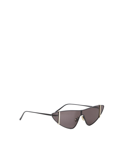 Shop Saint Laurent Sl 536 Sunglasses In Black