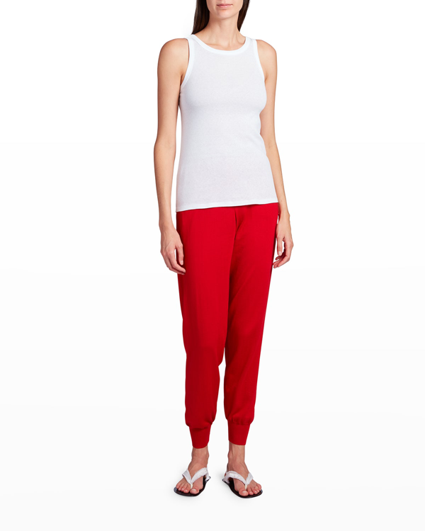The Row White Frankie Tank Top