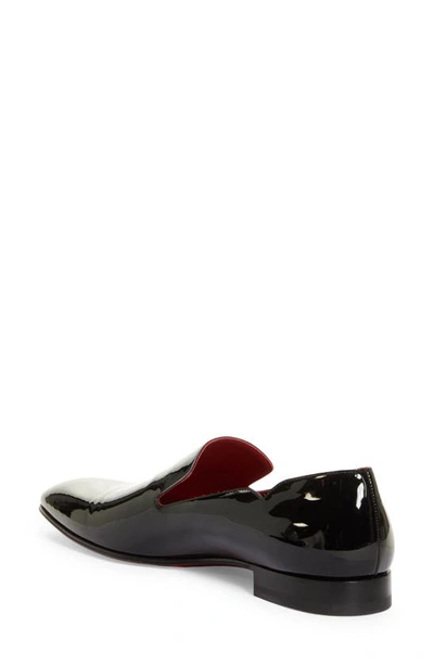 Shop Christian Louboutin Dandy Chick Patent Loafer In Black/ Loubi