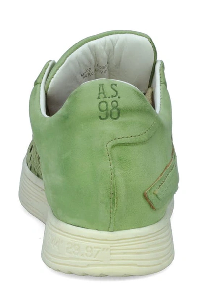 As98 Adrian Sneaker In Aloe