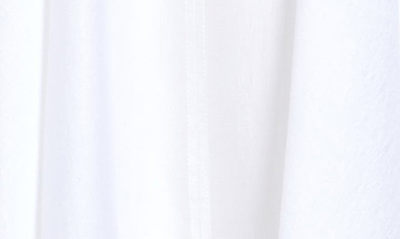 Shop Jw Anderson Handkerchief Hem Tencel® Lyocell Blend Dress In White