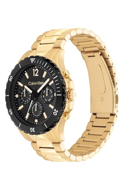 Shop Calvin Klein Bracelet Watch, 44mm In Black Gp