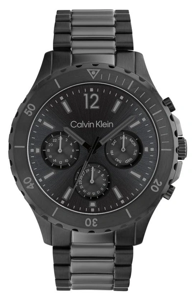 Shop Calvin Klein Bracelet Watch, 44mm In Black