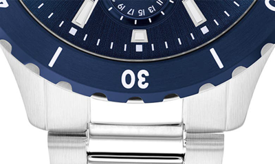 Shop Calvin Klein Bracelet Watch, 44mm In Blue
