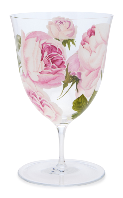 Shop Giambattista Valli Home Painted Water Glass In Multi