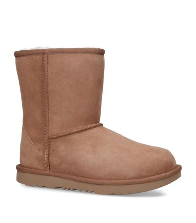 Shop Ugg Kids Classic Ii Boots In Brown