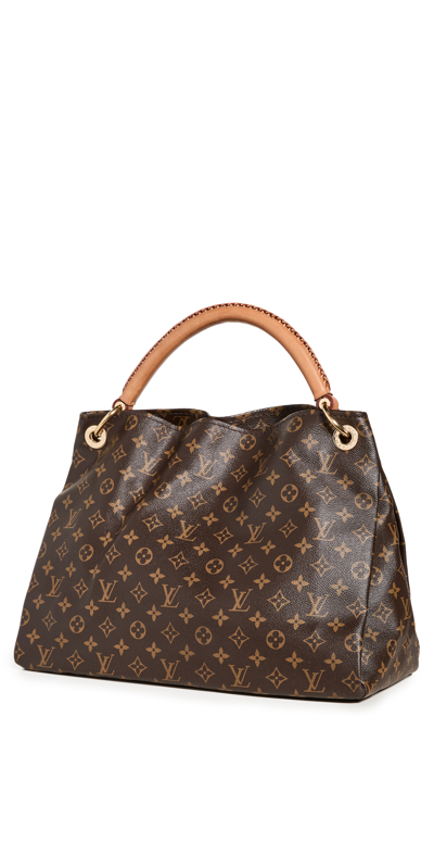 Pre-owned Louis Vuitton Artsy Tote In Brown