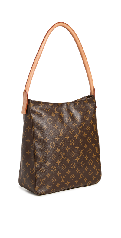 Pre-owned Louis Vuitton Monogram Looping Bag In Brown