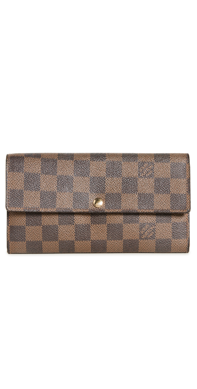 Pre-owned Louis Vuitton Wallet In Brown