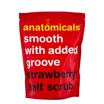 Shop Anatomicals Smooth With Added Groove Strawberry Salt Scrub