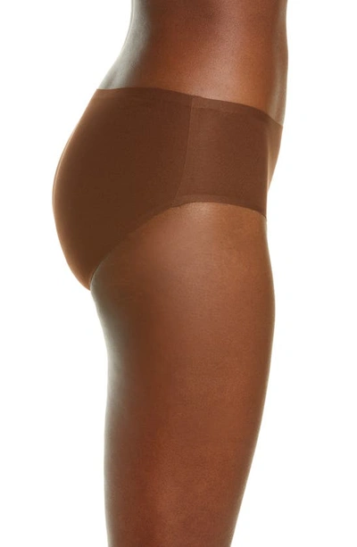 Shop Chantelle Lingerie Soft Stretch Seamless Hipster Panties In Walnut